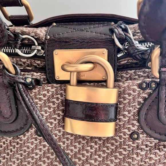 *RARE* Chloe Paddington Chic Brown Shoulder Bag - Picture 11 of 16